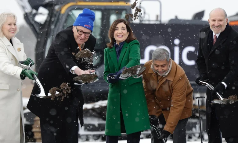 Micron breaks ground on massive chipmaking plant that could transform Central NY