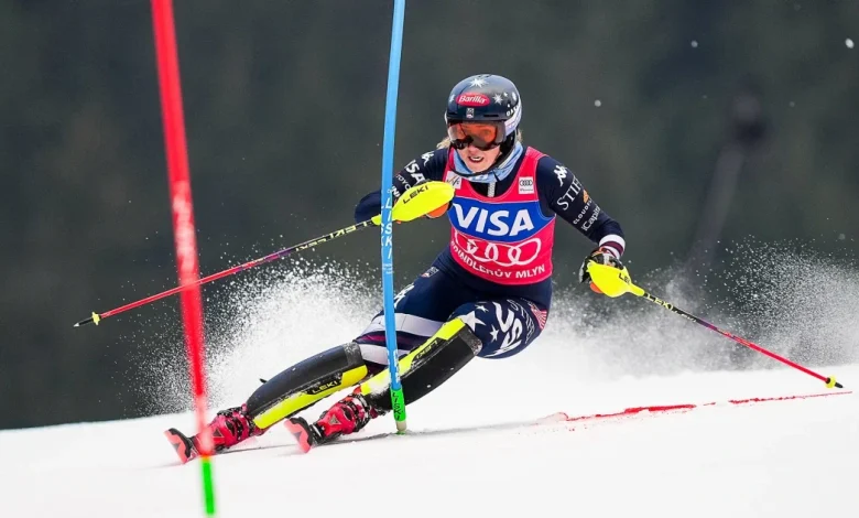 Mikaela Shiffrin sets record in her win in last slalom before Olympics