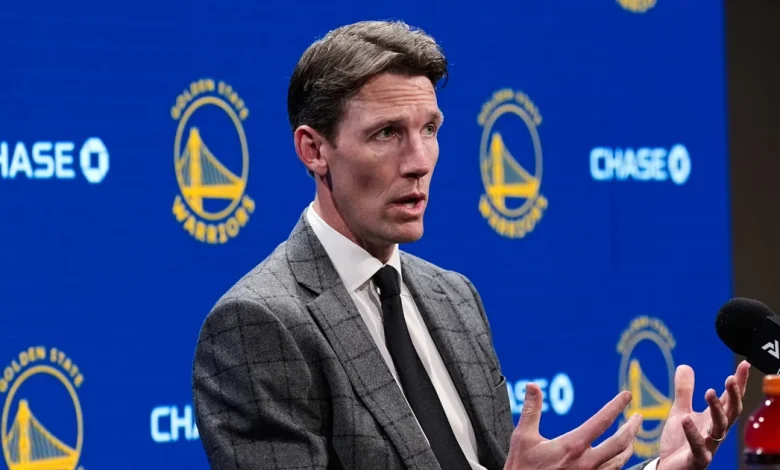 Mike Dunleavy confronts the Warriors’ new reality, hints at the team’s direction