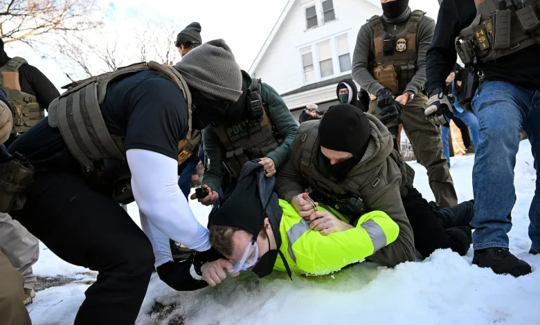 Minneapolis judge bars DHS agents from arresting peaceful protesters - The Washington Post