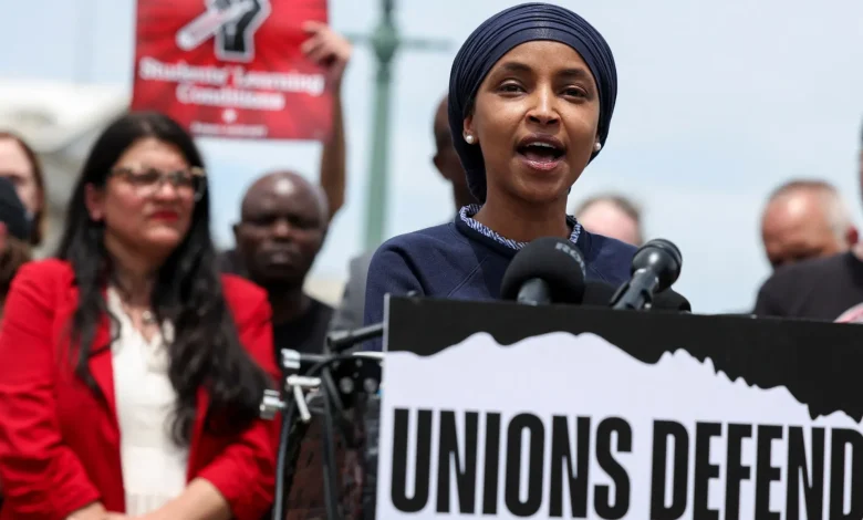 Minnesota Representative Ilhan Omar attacked during town hall meeting