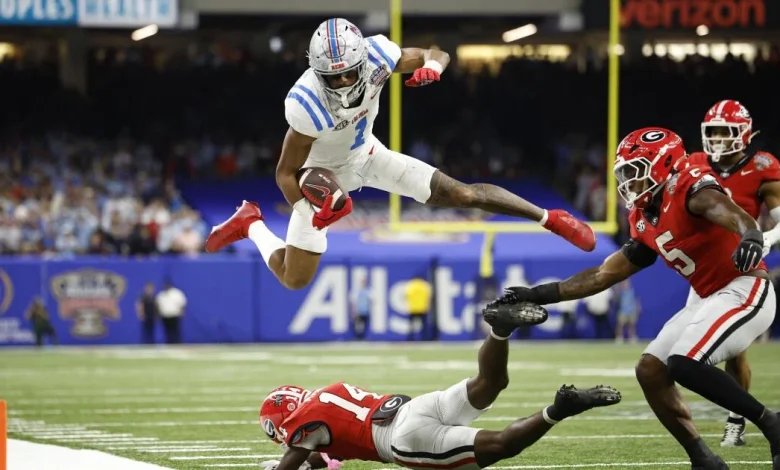 Mississippi edges Georgia to win Sugar Bowl, advance to playoff semifinals