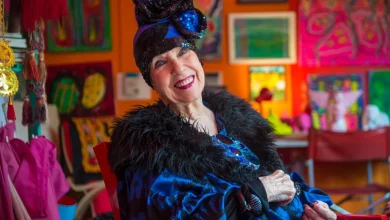 Molly Parkin obituary: flamboyant artist, novelist and fashion editor - The Times