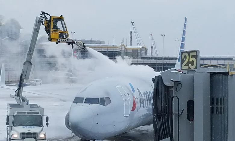 More Than A Third Of US Flights Were Canceled Today — Still Not A Record, But Northeast Hubs Hit 90%+