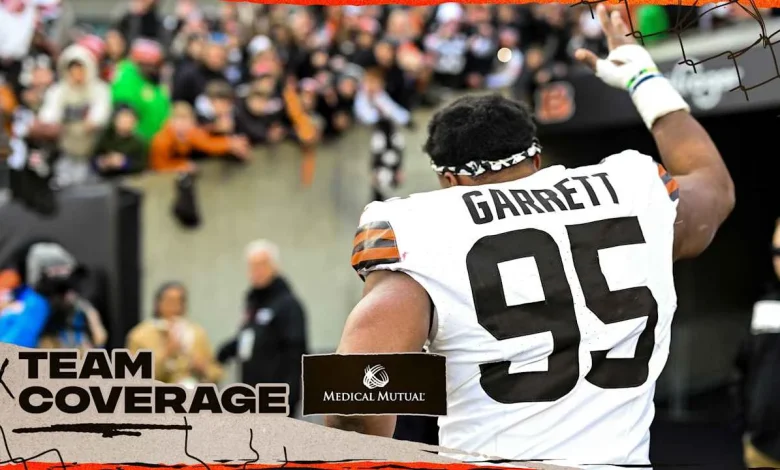 Myles Garrett reflects on breaking the NFL single-season sack record and his pursuit of history