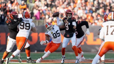 Myles Garrett sacks Joe Burrow, sets new single-season record