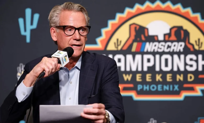 NASCAR commissioner Steve Phelps resigning after fallout from trial and texts