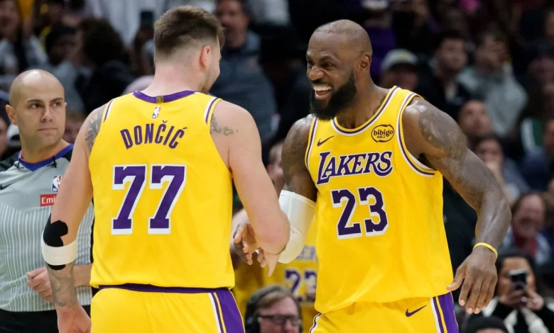 NBA Roundup: LeBron James, Luka Doncic each score 30 in win vs. Pelicans