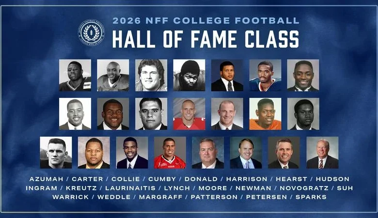 NFF Announces All-Star 2026 College Football Hall of Fame Class