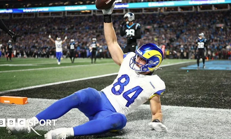 NFL play-offs: Los Angeles Rams survive scare to beat Carolina Panthers on Wildcard Weekend