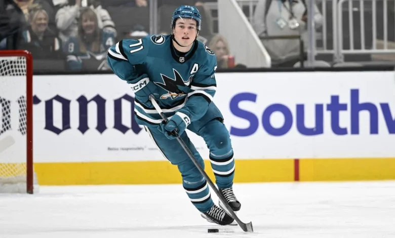 NHL On Tap: Celebrini, Sharks host Golden Knights, look to extend streaks