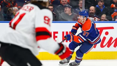 NHL On Tap: McDavid looks to extend personal point streak against Devils