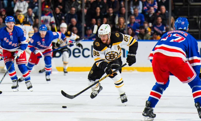 NHL On Tap: Pastrnak, Bruins visit Rangers winners of 8 of 9