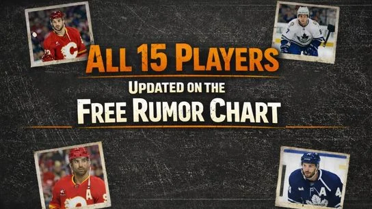 NHL TRADE RUMOR CHART UPDATED: Canadiens Push for Kadri as Sherwood, Coleman, and O’Reilly Buzz Builds