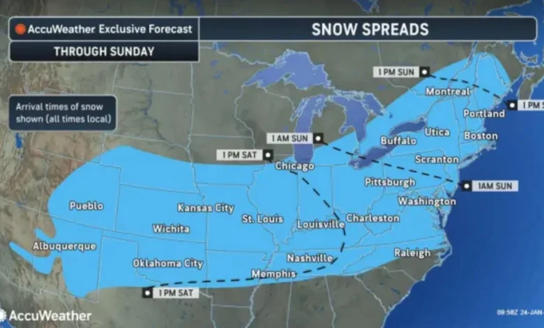 N.J. weather: When will nasty snow, ice storm start? Latest forecast for timing, track.