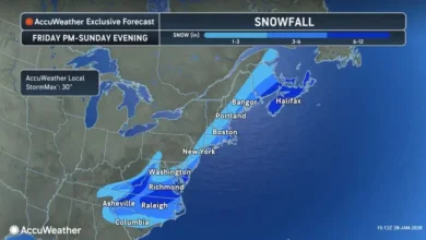 N.J. weather: ‘Bomb cyclone’ could bring blizzard conditions, 3 to 6 inches of snow to parts of N.J., AccuWeather says