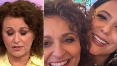 Nadia Sawalha fights tears live on air as she shares heartbreaking death news on ITV Loose Women