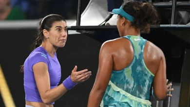 Naomi Osaka caught off guard by Cirstea's frigid handshake