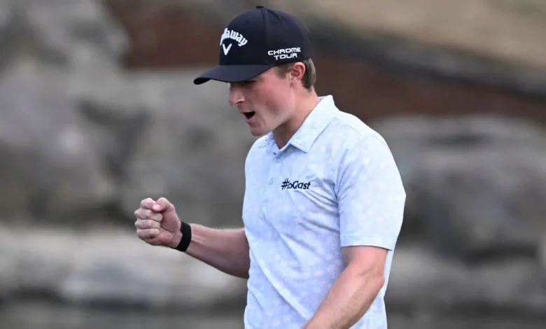 Nashville teen Blades Brown 1 shot off American Express lead