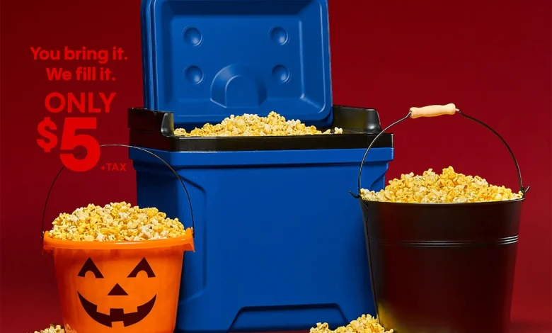 National Popcorn Day: Get 5 gallons of popcorn for $5 at Upstate NY movie theater