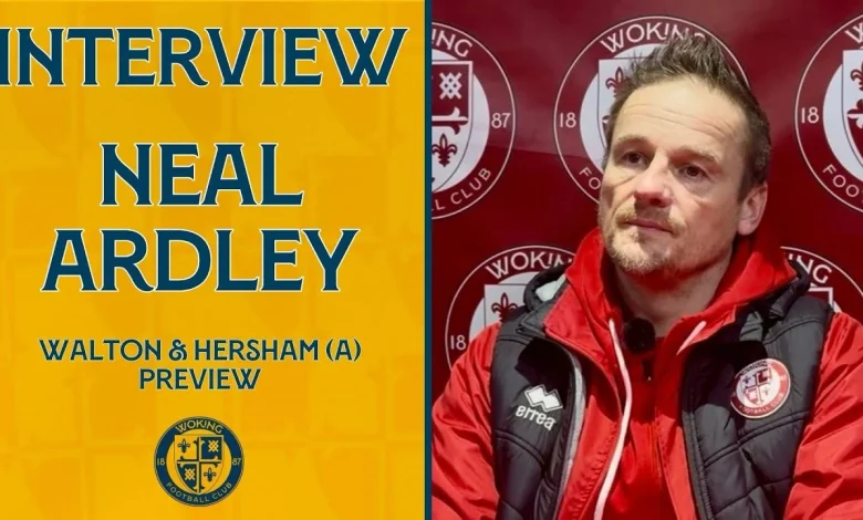 Neal Ardley Interview | Walton & Hersham Interview