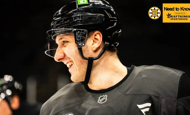 Need to Know: Bruins vs. Golden Knights