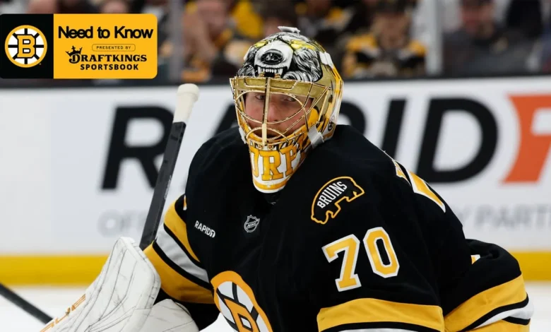 Need to Know: Bruins vs. Pittsburgh