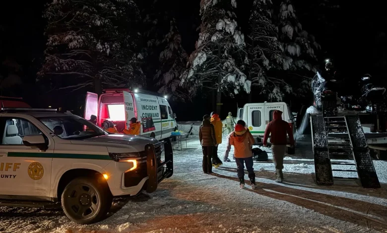 Nevada County Sheriff's Office and Search and Rescue Volunteers Respond to Avalanche; One Fatality Confirmed