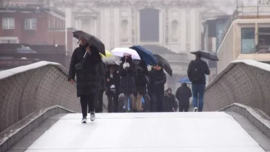 New BBC London weather forecast predicts nearly 2 weeks of rain and sleet - but there's a silver lining