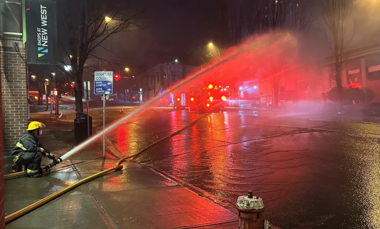 New Westminster restaurant damaged in fire