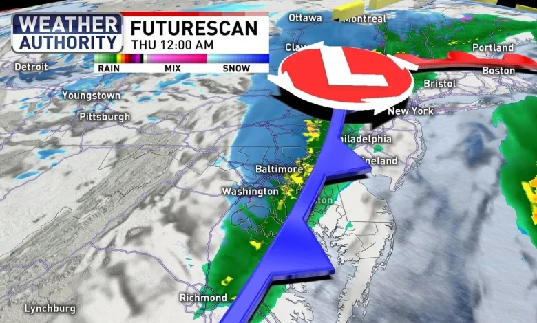 Next weather-maker brings rain, brief burst of snow, and cold temps