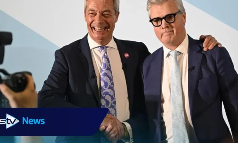 Nigel Farage to name Reform UK's new leader in Scotland