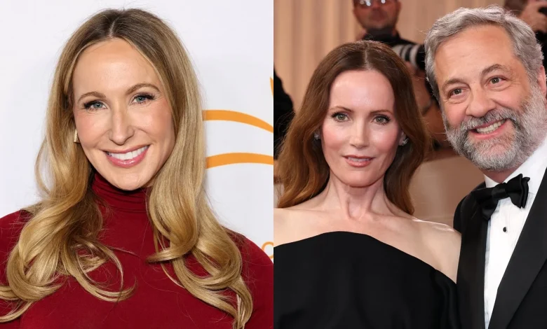 Nikki Glaser Reveals How Much Judd Apatow & Leslie Mann Paid Her to Babysit Their Daughters | Iris Apatow, Judd Apatow, Leslie Mann, Maude Apatow, nikki glaser | Celebrity News and Gossip | Entertainment, Photos and Videos