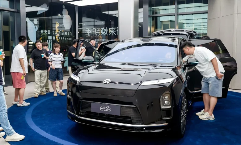 Nio Hits Q4 Delivery Target With Record December, Full-Year Sales Up 47%