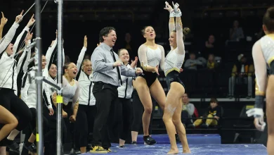 No. 10 Iowa Wins Border Battle Quad Meet - Iowa Hawkeyes Athletics