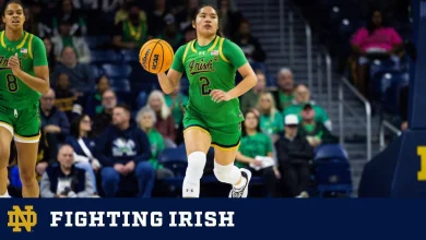 No. 23 Notre Dame Renews Rivalry With No. 1 UConn