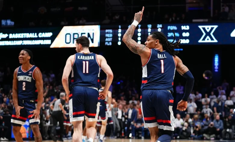 No. 4 UConn Hosts Marquette For Blue Out on Sunday