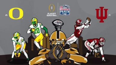 No. 5 Oregon and No. 1 Indiana to Meet in the CFP Semifinal at the Chick-fil-A Peach Bowl