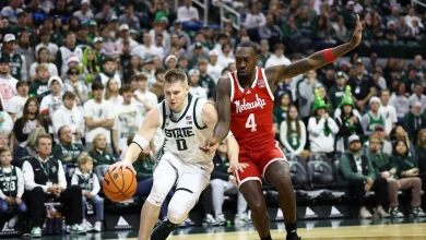 No. 9 Michigan State Opens New Year at No. 13 Nebraska in Return to Big Ten Conference Play