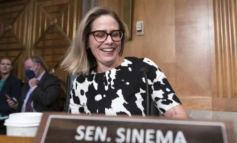 North Carolina woman sues former US Sen. Kyrsten Sinema over alleged affair :: WRAL.com