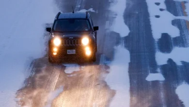 North Texas freezes Saturday as sleet, ice begin to coat DFW roads, highways