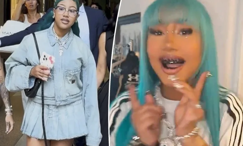 North West's wildest looks, from blue hair to diamond grills