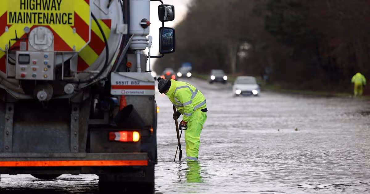 Northern Ireland yellow rain warning issued with two counties to face wettest conditions