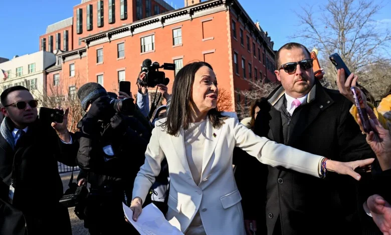 Norway Stunned After Machado Gifts Nobel Peace Prize Medal to Trump - Bloomberg.com