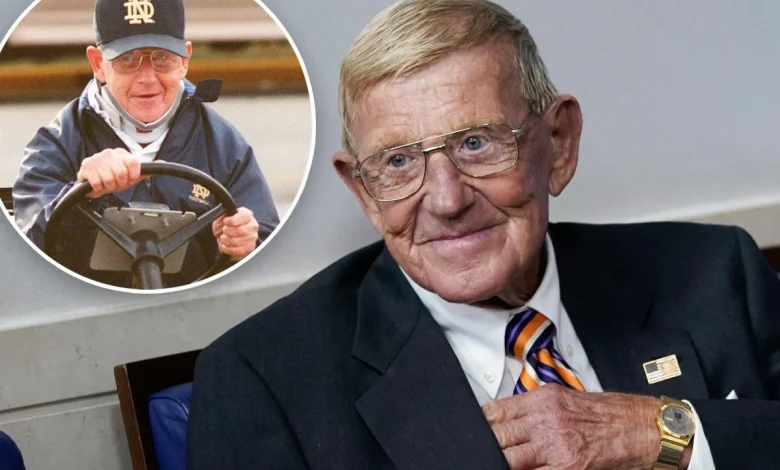 Notre Dame coaching legend Lou Holtz enters hospice care at 89