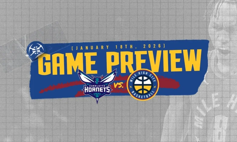 Nuggets conclude back-to-back versus Hornets - NBA