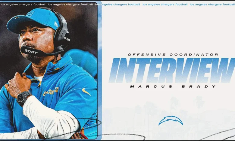 Offensive Coordinator Search: Chargers Confirm Interview with Marcus Brady