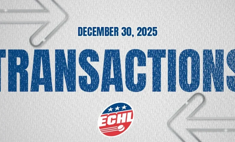 Official Site of The ECHL | ECHL Transactions