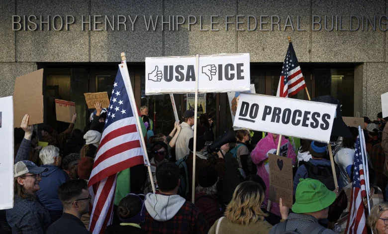 Oglala Sioux Tribe demands the release of Lakota men detained by ICE - MPR News