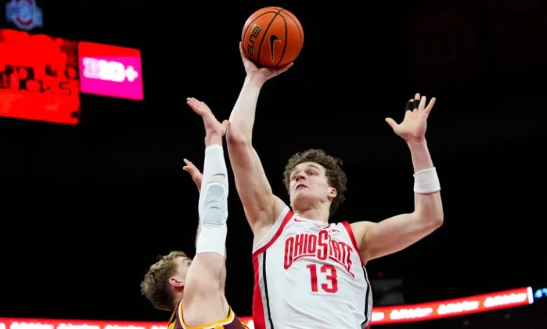 Ohio State Starting Center Christoph Tilly, Sixth Man Gabe Cupps Out vs. Penn State